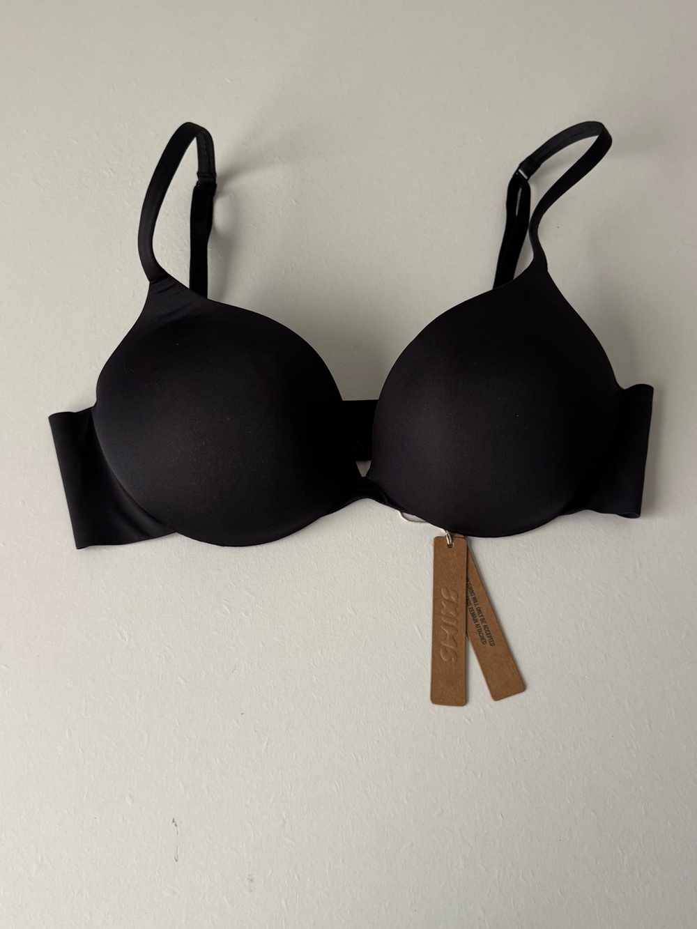Skims Ultimate Push-up Plunge Bra Black
